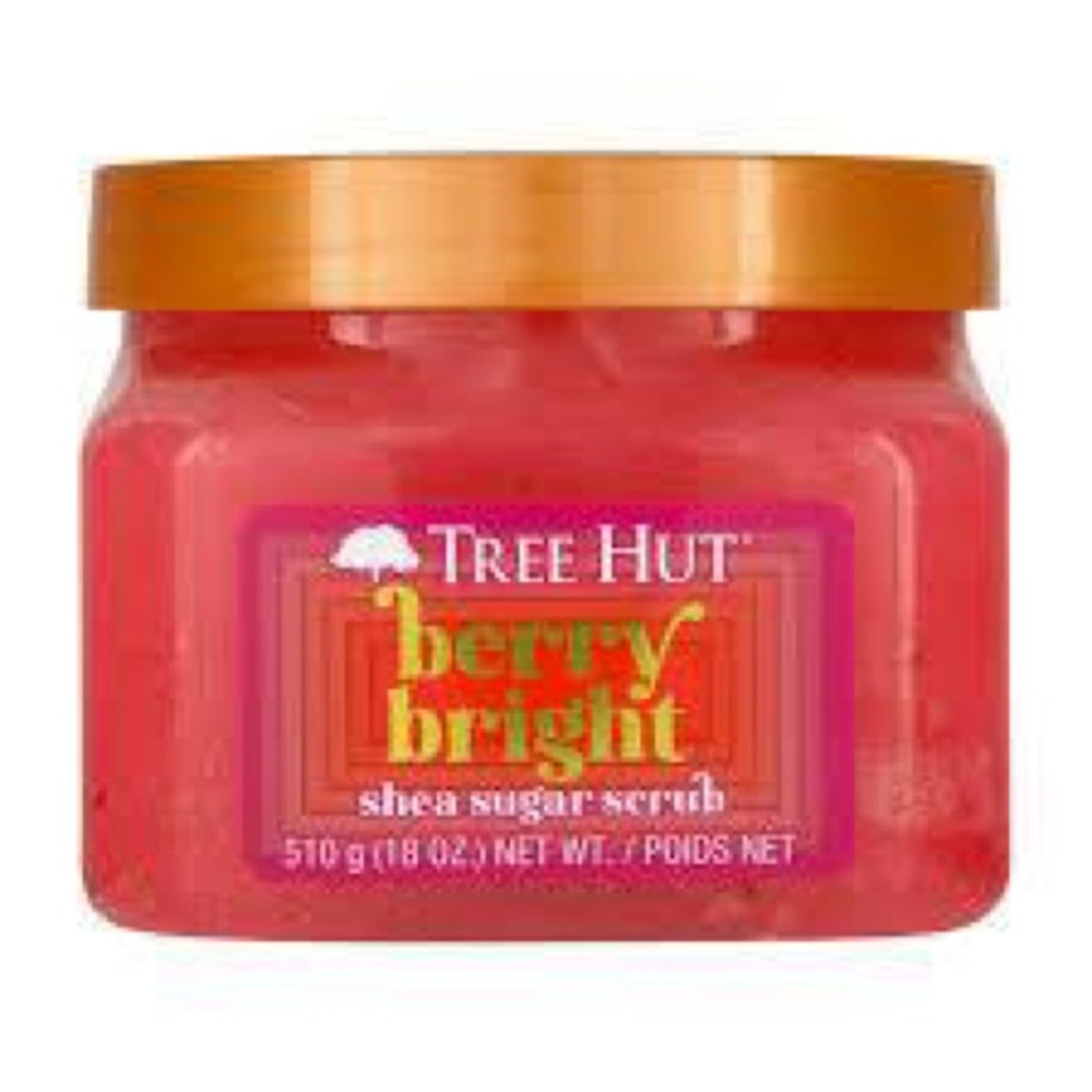 Brand new never used before special edition tree hut berry bright sugar scrub